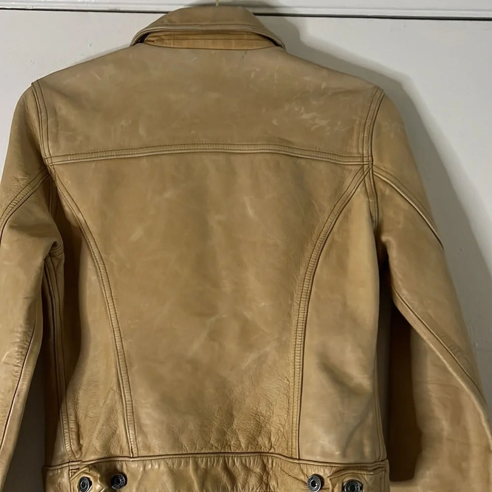 Gap Genuine Distressed Leather Jacket - Picture 7 of 11